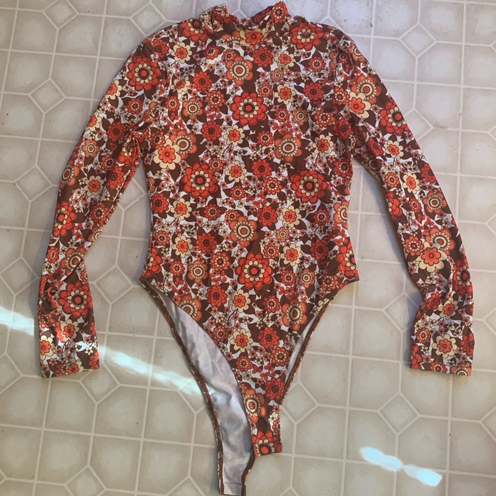 SHEIN bodysuit. Size medium, but fits smaller.